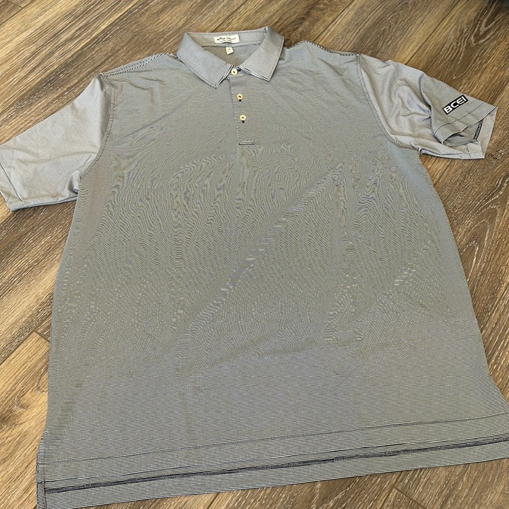 Men’s XL Peter Millar Polo Shirt, XL, Branded